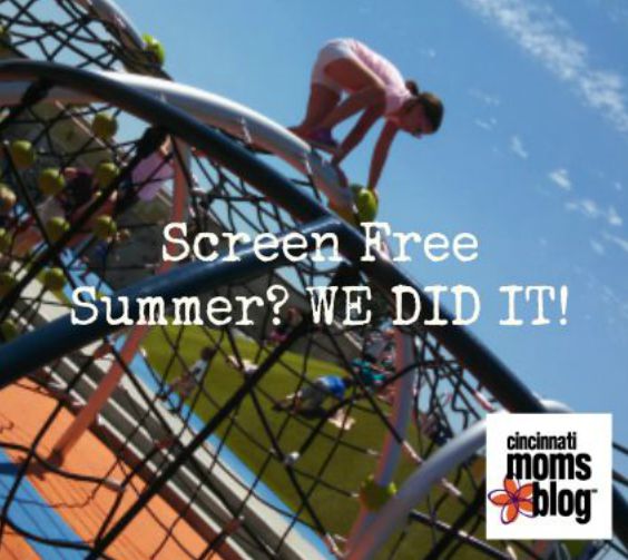 Screen Free Summer?  We Did It!