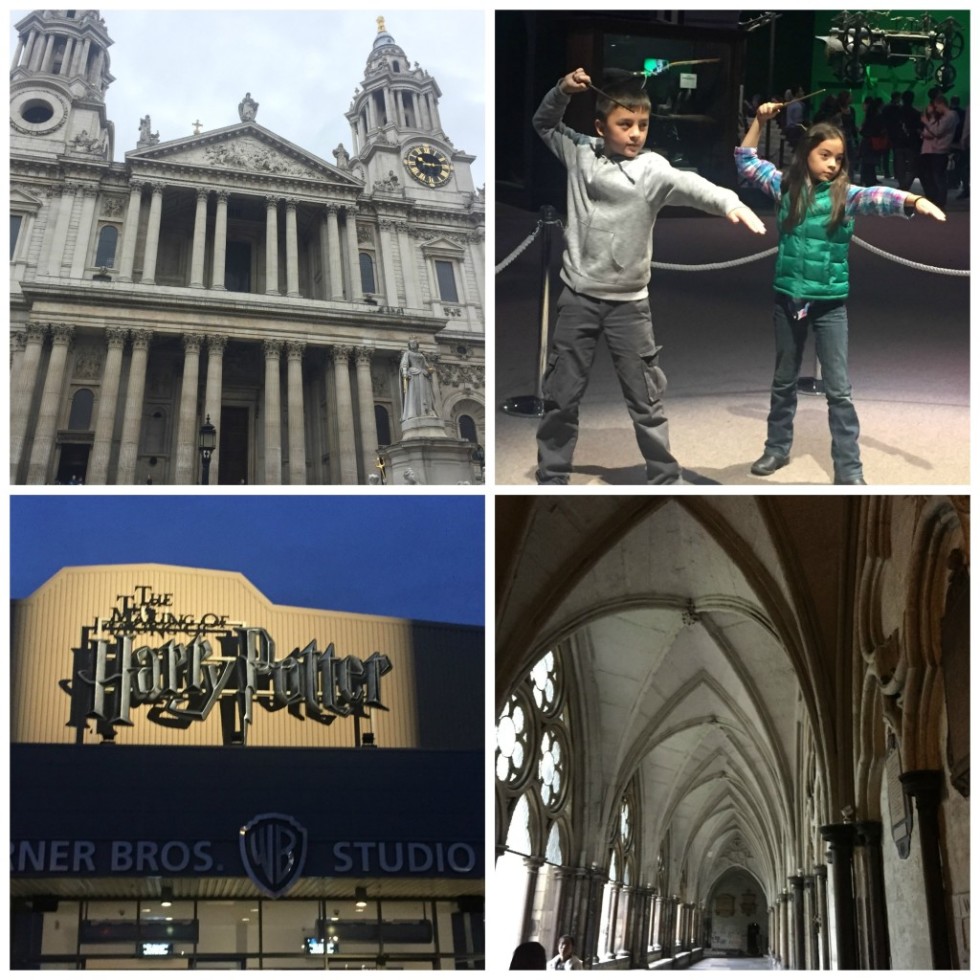 Whether a kid favorite like casting spells at the Harry Potter Studio or parent favorites like St. Paul's Cathedral, everyone found something to enjoy. 