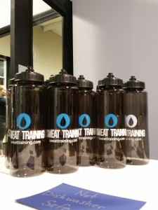 My new favorite water bottle we received at our last Moms Night Out at Sweat Training!