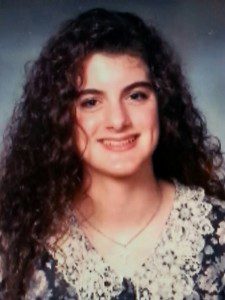 My high school curls, once I learned what to do with them. And yes, Laura Ingalls wants her dress back.