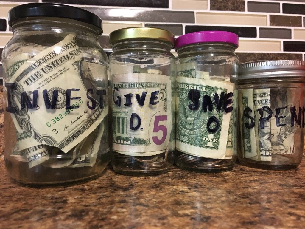 Investment jar for the entrepreneur