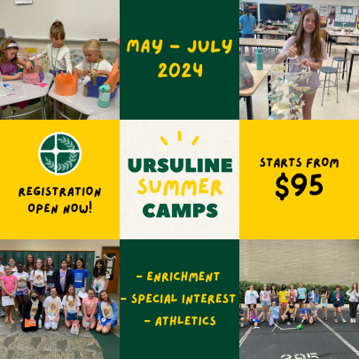 ursuline academy cincinnati summer camps